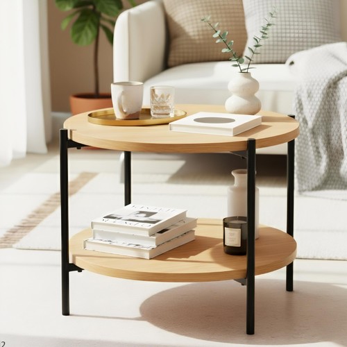 Couchtisch edduma aus holz - couchtisch,