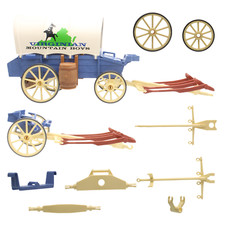 Playmobil Südstaaten Planwagen Protze Auswahl Ersatzteile Ergänzung 3784 3785