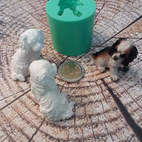 Silikonform hund dog mit - 3d,