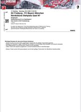 Sammler Used Ticket SC