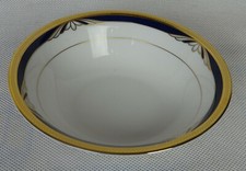 Schale Winterling Marktleuthen Bavaria blau mit Goldrand Durchmesser 13,5 cm