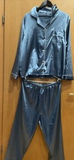 Schlafanzug Damen lang Satin