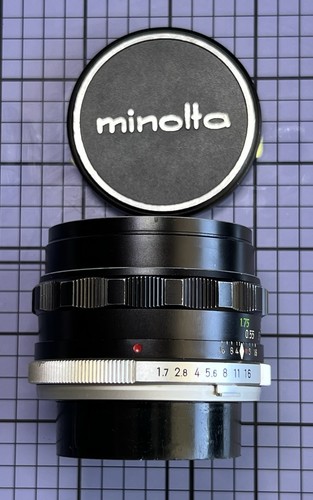 Minolta rokkor 55mm 1 7 - mc, 1,7