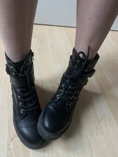 La Strada Chunky Boots Biker