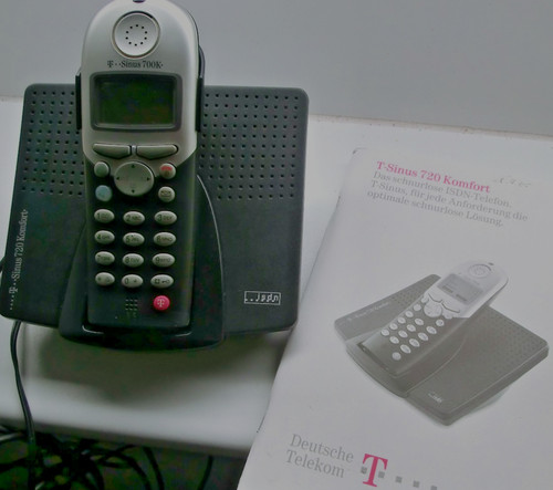Isdn telefon sinus 700k - t-sinus,