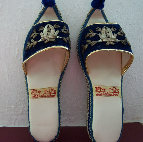 Orient pantoffeln 50er - pantoffeln,