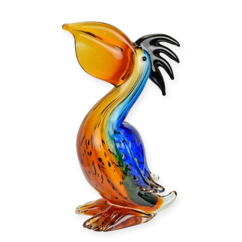 Glasfigur pelikan - pelikan, im