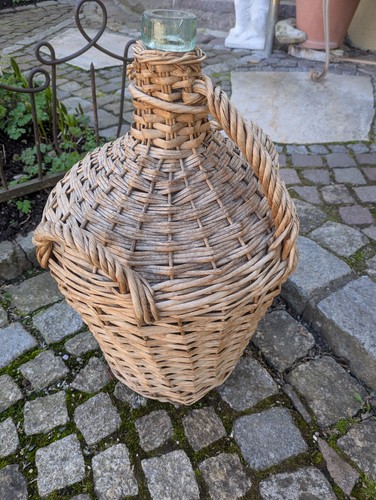 Weinballon korbflasche - weinballon, ,korbflasche
