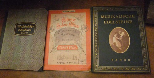 Klaviernoten von 1900 bis - klaviernoten,,