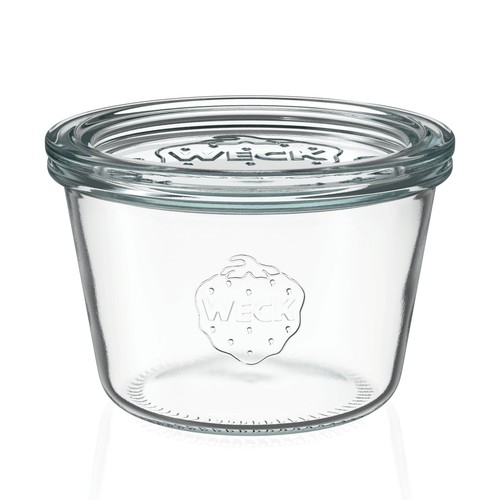 Weck sturzglas mit deckel - mit,