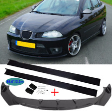 Spoilerschwert Frontspoiler Spoilerlippe +2.2m Seitenschweller Für Seat Ibiza 6L