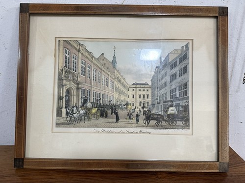 Hamburg radierung bild - radierung,