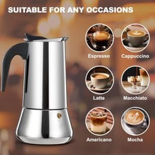Edelstahl Espressokocher