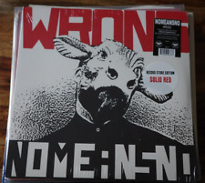 LP Nomeansno -  Wrong Limited Red Vinyl Alternative Tentacles RSD Edition