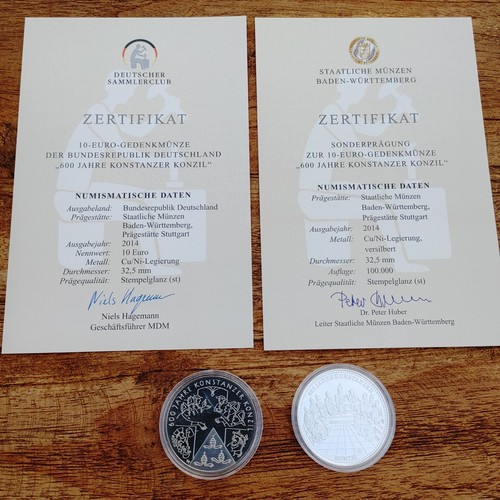 Euro gedenkmünze 2014 - 10,