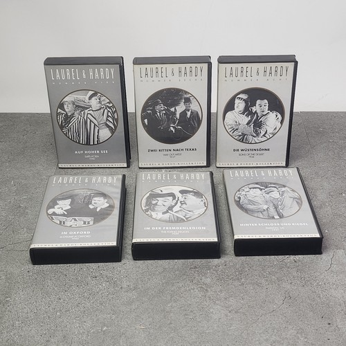 Laurel hardy vhs sammlung - hardy,