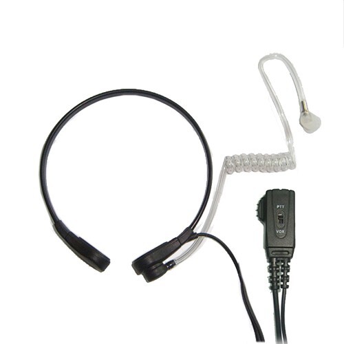 Headset mit kehlkopfmikrofon - headset,