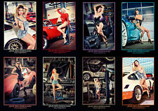 NEU: 50 Erotik-Kunst-Postkarten (Akt Erotic Kunst) TOP cars & girls POSTCARDS !