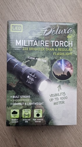 Led taschenlampe militär mini - taschenlampe,