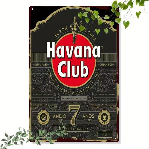 Blechschild havana club - blechschild,