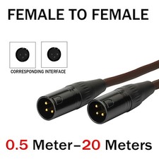 XLR Audio Kabel 0.5m - 20m