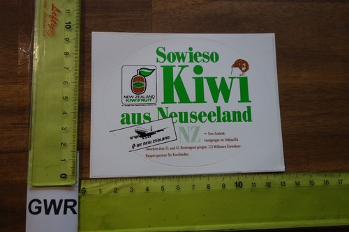 Alter aufkleber obst kiwi - aufkleber,