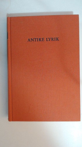 Antike lyrik eisenhut - lyrik,,