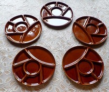 5 x Teller Fondueteller Fondue