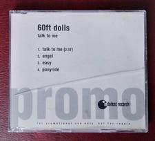 60ft DOLLS 1996 Talk to me Demo Promotional 4 Track CD Indolent Records DOLE036