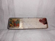 Alte Antike Faber Castell Blechdose Blechschachtel Stiftdose Dose Metall