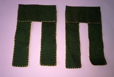 Zwei alte Vorhänge / Gardinen