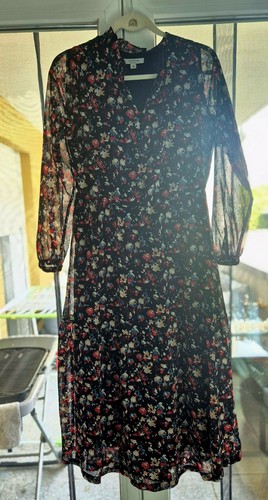 Damenkleid chiffonkleid comma - damenkleid,