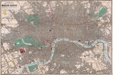 A4 Reprint of Old Map Of