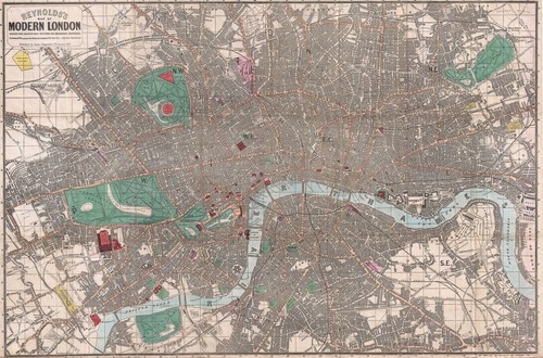 Reprint old map - of, of
