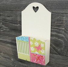 Briefständer Briefhalter Wand Briefablage Wandregal Holz Wandablage Zettelhalter