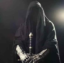 Ring Wraith Nazgul Kostüm schwarz Cape Kostüm HdR Cosplay Halloween