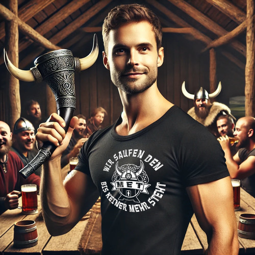 Shirt wir saufen - wir, bis