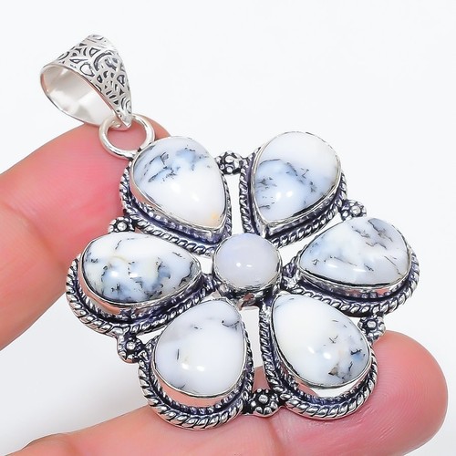 Handgefertigter dendrit opal - handgefertigter,
