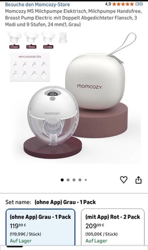 Momcozy tragbare - m5,