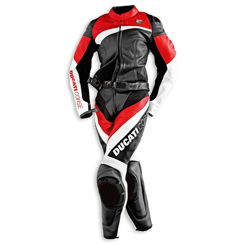 Ducati herren biker lederkombi - ducati,