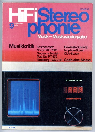 Hifi sterophonie 1974 sony - hifi,