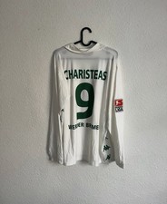 Werder Bremen Trikot Charisteas Spielertrikot Matchworn 2003/04 L