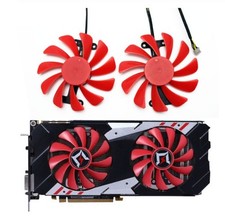 Pair Fans Cooler Fan For Gainward GeForce GTX 1070 Ti GTX1070 1070Ti #A6-29