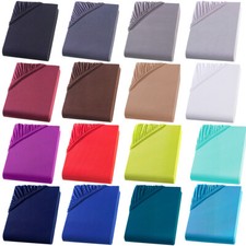 Mikrofaser Spannbettlaken Spannbetttuch Betttuch 90x200 140x200 180x200 200x220