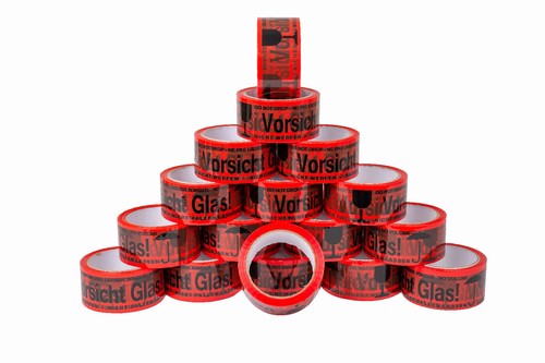 Klebeband vorsicht glas - vorsicht,