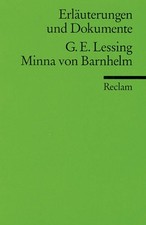 Erläuterungen und Dokumente zu Gotthold Ephraim Lessing: Minna von Barnhelm (Rec