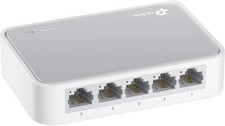 TP-Link Netzwerk Switch TL-SF1005D 5-Port LAN RJ-45 Hub leise