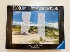 Ravensburger Puzzle 12000451 Sylt 1000 Teile – Strandmotiv, komplett