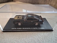 Ford Mustang II King Cobra 1978, Modellauto, 1:43, Sockel, Haube, Top Zustand