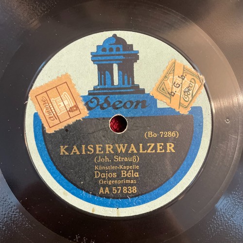 78rpm dajos bela - 78rpm, odeon